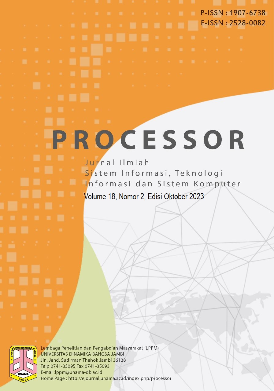 					View Vol. 18 No. 2 (2023): Processor
				