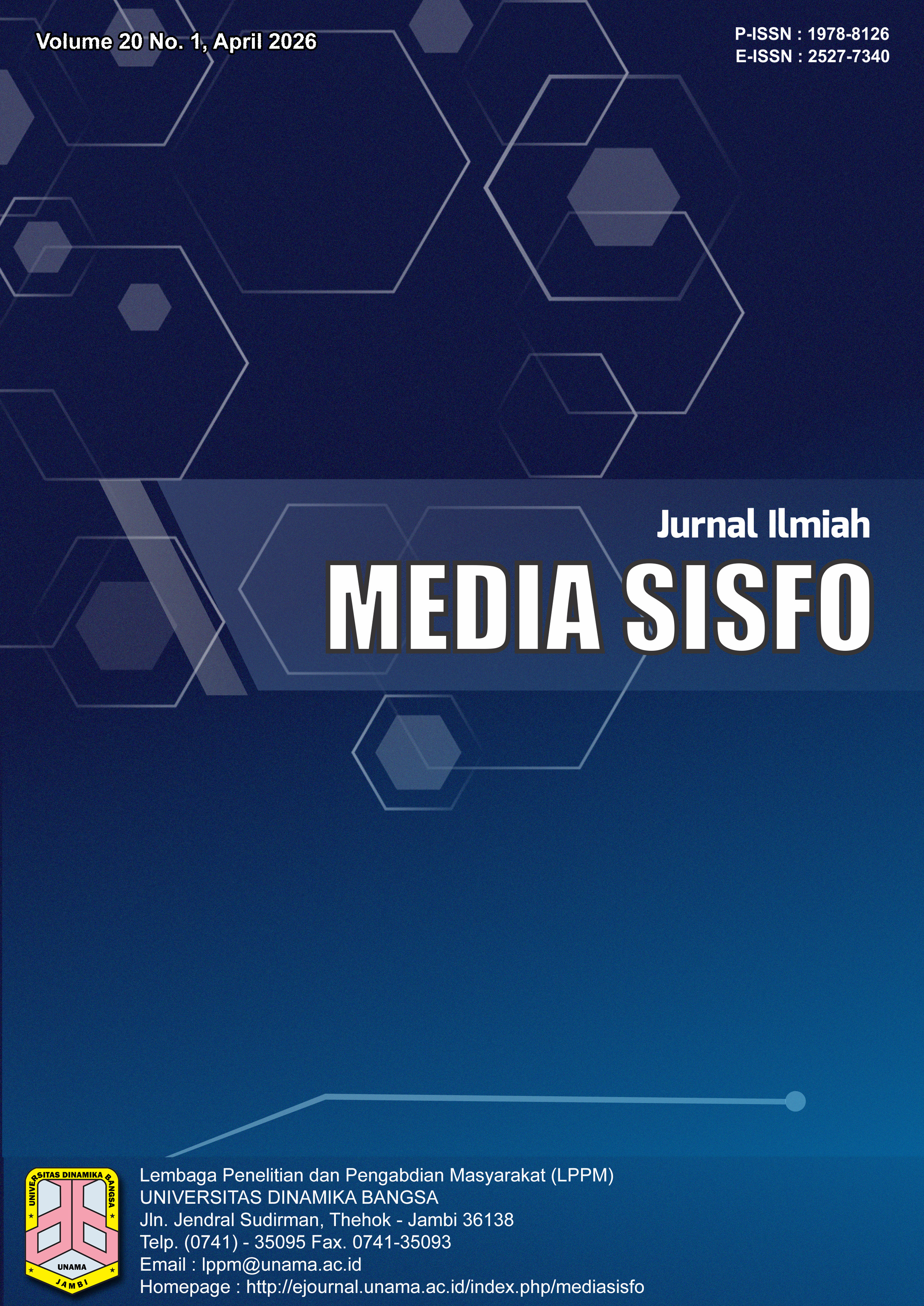 					View Vol. 20 No. 1 (2026): Jurnal Ilmiah Media Sisfo
				